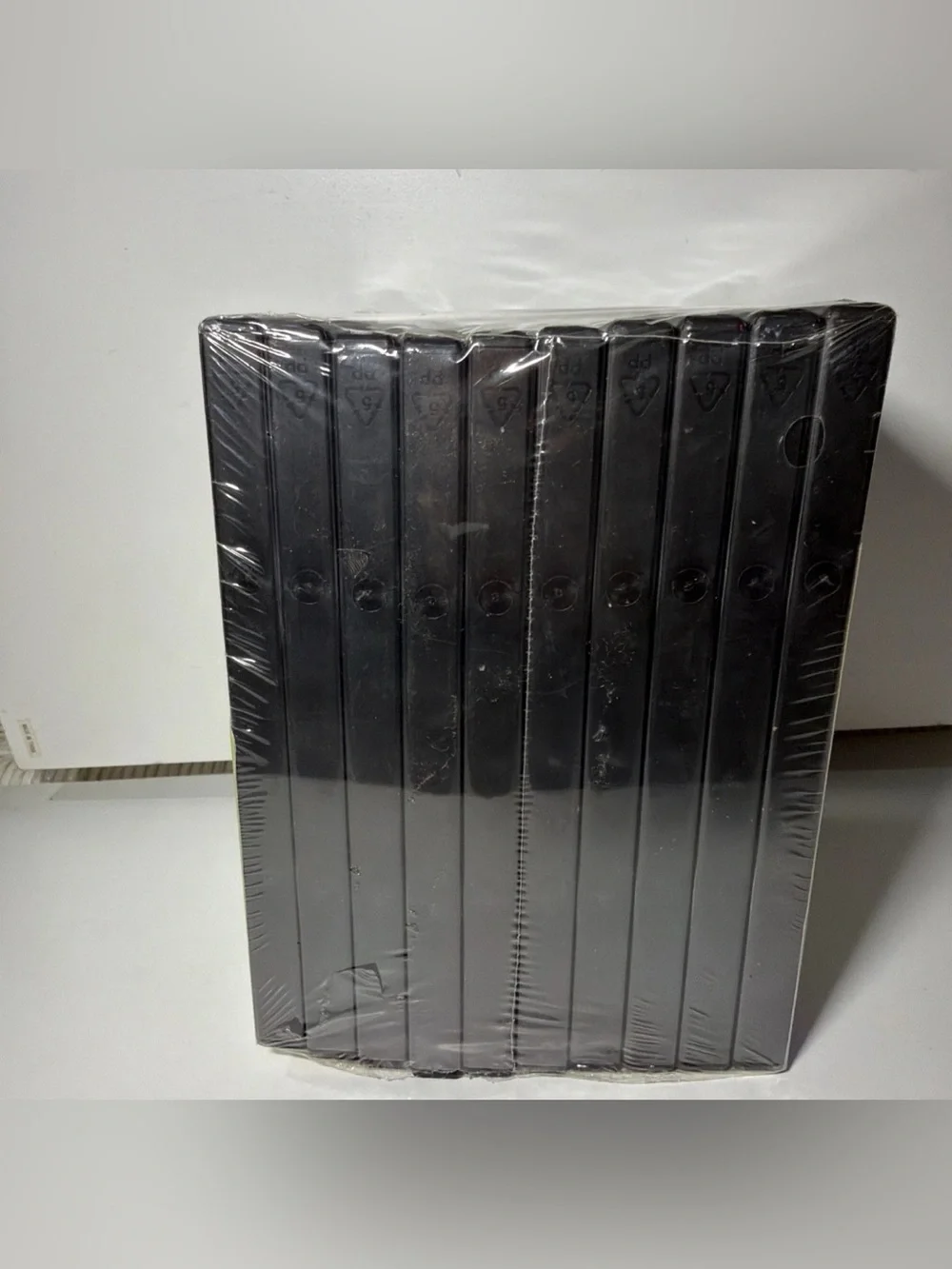 Black DVD Storage Boxes - 10 Pack